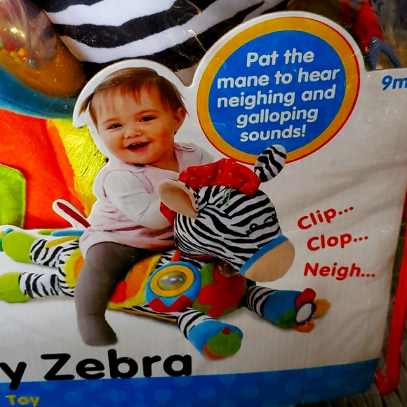 giddy up and play zebra